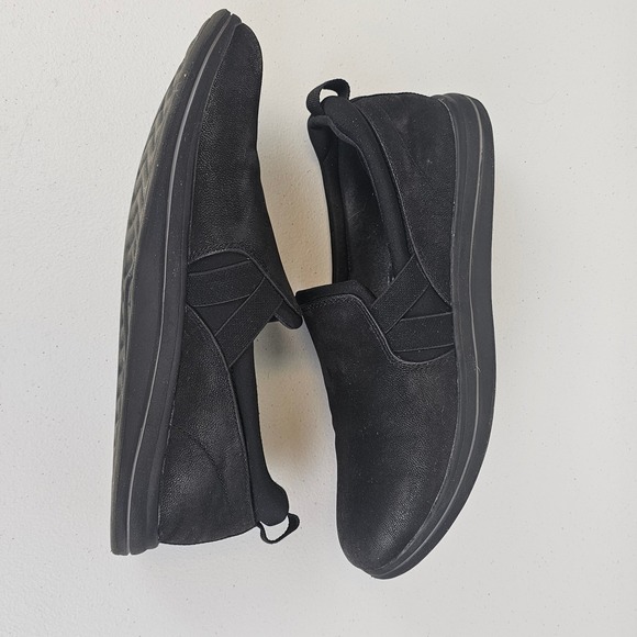 Clarks Womens 8M Black Slip On Shoes‎ Cloud Stepper Work Walking Casual Comfort - Picture 13 of 16